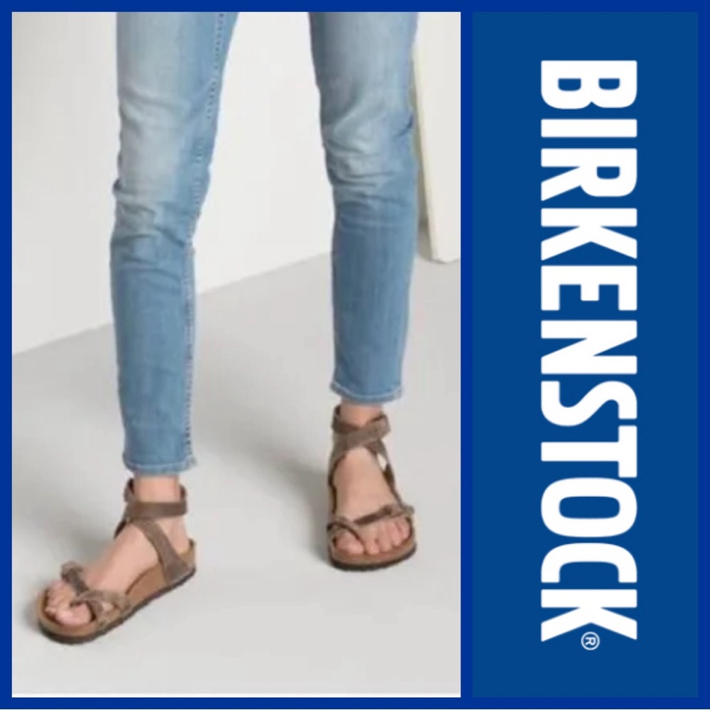 Birkenstock Women's Tan Yara Oiled Leather Sandal 40